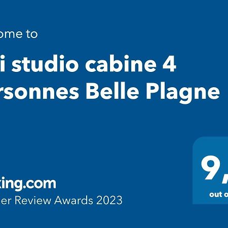 Joli Studio Cabine 4 Personnes Belle Plagne Apartment La Plagne-Tarentaise Ngoại thất bức ảnh