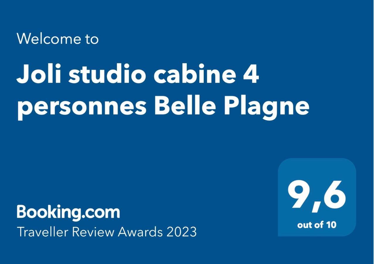 Joli Studio Cabine 4 Personnes Belle Plagne Apartment La Plagne-Tarentaise Ngoại thất bức ảnh